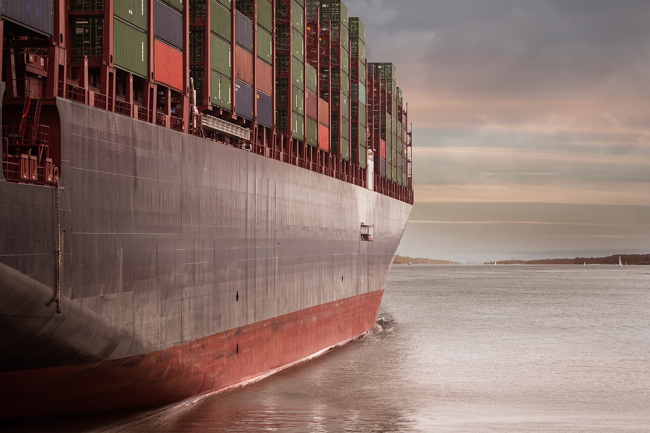 container, container ship, port, logistics, shipping company, carrier, ship, flow, sea, lake, come in, representation, recognition, breakthrough, success, achievement, progress, freight, profit, freight transport, seafaring, sunset, terminal, triumph, nature, goal, other variant